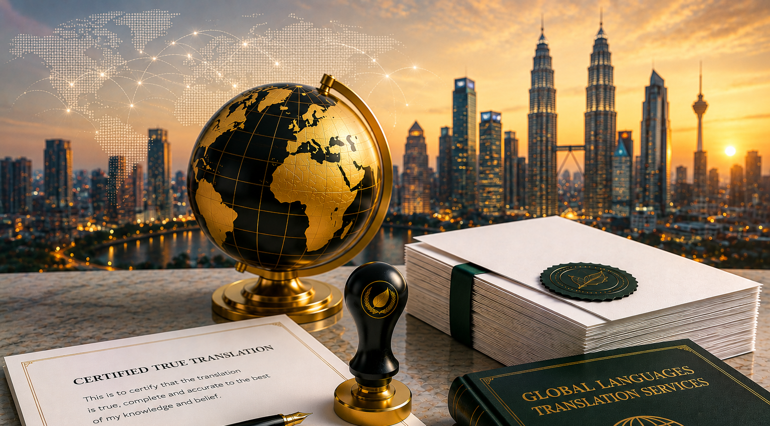 Certified translation and legalisation services for expatriates in Malaysia